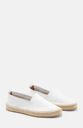 Scarosso Lola Espadrilles in White - Calf at Nordstrom, Size 35