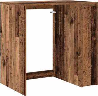 vidaXL Armario Para Lavadora Con Puerta Madera Vieja 87 X 60 X 89 Cm Vidaxl