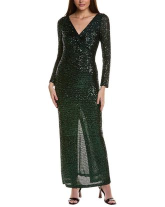 St. John Sequin Gown