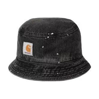 Carhartt Work in Progress Belmar Bucket Hat - unisex - Hoeden - Zwart - M/L - Katoen - Accessoires