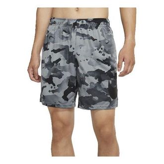 Nike DRI-FIT Camouflage Training Shorts Black CU4039-010