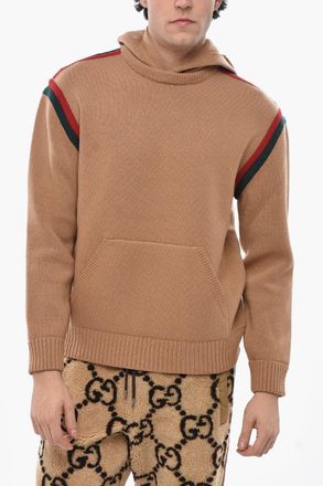 Gucci Maglia in Lana con Cappuccio Gucci