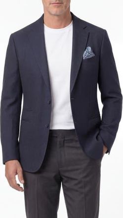 PinoPorte Two-Button Sport Coat in Navy at Nordstrom Rack, Size 42