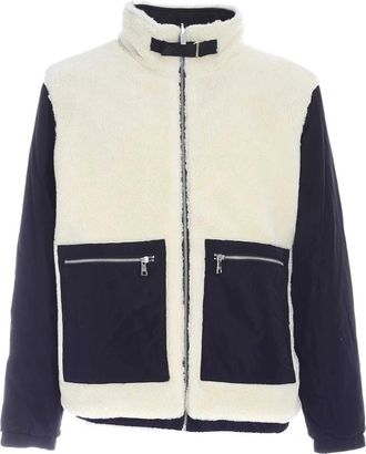 Karl Lagerfeld Omkeerbaar Teddy Technical Jack - Heren - Zomerjassen - Veelkleurig - 2XL - Wol - Jassen