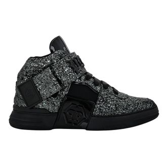 Philipp Plein unisex, Schoenen, Zwart, Maat: 35 EU Leer
