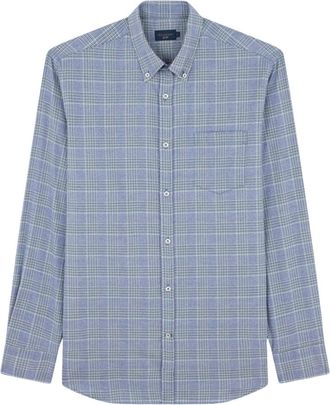Paul & Shark Blauw 15313034r - Heren - Casual Overhemden - Blauw - 5XL - Overhemden