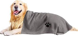 OEM Toalla De Microfibra Para El Aseo De Mascotas - S&uacute;per Absorbente Y Sin Pelusa Para Perros Y Gatos - 100 X 59 Cm