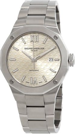 Baume & Mercier Riviera Silver Dial Mens Watch M0A10622