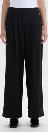 NVLT Cuffed Wide Leg Pants in Black at Nordstrom Rack, Size X-Small