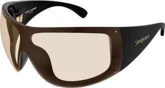 Saint Laurent SL 914 Zonnebril - Dames - Accessoires - Zwart - Maat: ONE Size Nylon
