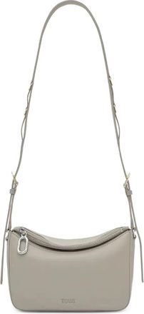 Tous medium City cross body bag - women - Polyurethane - OS - Neutrals