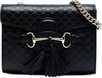 Gucci Pre-owned Gucci Mini Microguccissima Emily Crossbody 449636 200047