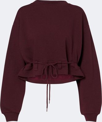 Dries Van Noten Cotton jersey sweatshirt