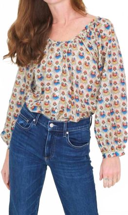 Mille Aly Floral Top In Cottage