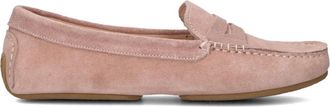Stefano Lauran Roze Su&egrave;de Mocassins voor Dames - Dames - Loafers - Roze - 37 EU - Su&egrave;de - Schoenen