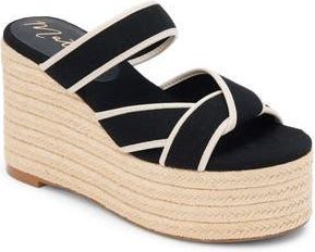 Matisse Footwear Palm Beach Platform Wedge Sandal in Black at Nordstrom Rack, Size 10