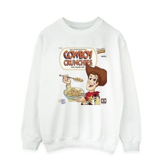 Disney Heren Toy Story Woody Cowboy Crunchies Sweatshirt (Wit)