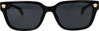 Versace Ve 4513D Zonnebril - Heren - Zonnebrillen - Zwart - 56 MM - Accessoires