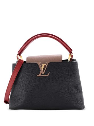 Louis Vuitton Capucines Bag Leather PM satchel - Nero