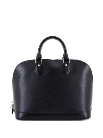 Louis Vuitton Vintage Alma Handbag Epi Leather PM satchel - Nero