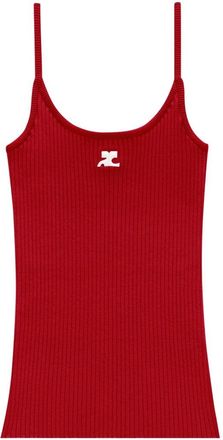 Courr&egrave;ges Reedition Strick-Tanktop