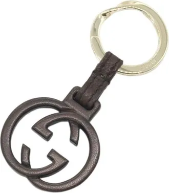 Gucci unisex, Pre-owned, Bruin, Maat: ONE Size Leer