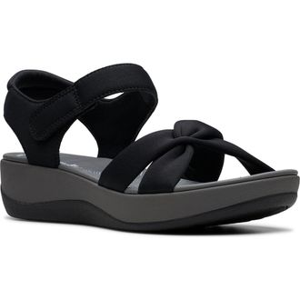 Clarks Arla Daisy Sandal in Black at Nordstrom Rack, Size 9.5