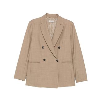 Antonelli Hime Blazer - Jackets - Mujer - Beige - M