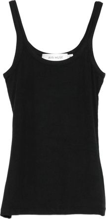 Aya Muse Ribbed Scoop Tank