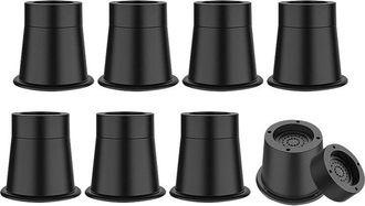 OEM Elevadores De Cama De 7,6 Cm (3 Pulgadas), Elevadores De Muebles De Alta Resistencia, Elevadores De Cama, Soportan Hasta 2721 Kg (6000 Lbs), Paquete D