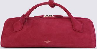 Alaia Strawberry Pink Leather Le Teckel Clucth