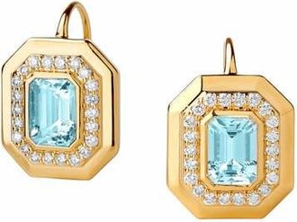Syna Geometrix Drops in Blue Topaz at Nordstrom, Size Medium