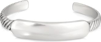 Ettika Mens Legacy Cuff Bracelet in Silver at Nordstrom