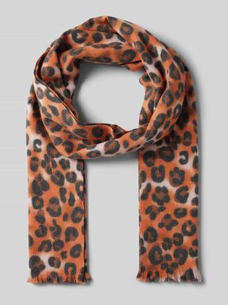 Codello Schal in rechteckiger Form mit Fransen in Beige, Gr&ouml;&szlig;e 1