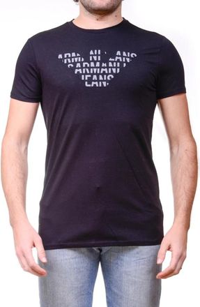 Armani Jeans Sweatshirts - Heren - T-shirts - Zwart - XS - Katoen - Tops