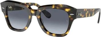 Ray-Ban Authentieke State Street Bril - unisex - Zonnebrillen - Bruin - 52 MM - Accessoires