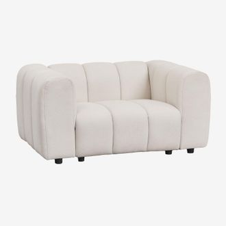 Sklum Sklum - Pack De 2 Sillones En Tela Boucl&eacute; Eliot