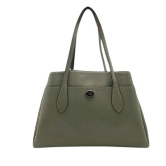 Coach Pre-owned Tote Bags, female, Green, Size: ONE SIZE Pre-owned Shoulder Tote Bag