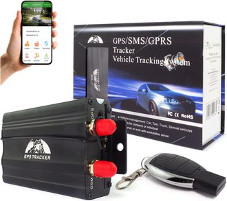 OEM Localizador Gps Para Coche Tk103b Rc Coban Con Escuchas Telef&oacute;nicas, Sos Y Corte De Combustible, 300 Mah