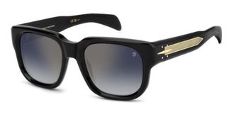 David Beckham DB 7146/S 807/1V Mens Sunglasses Black Size 53