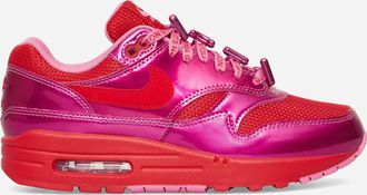 Nike Air Max 1 Premium Sneakers Playful Pink / University Red