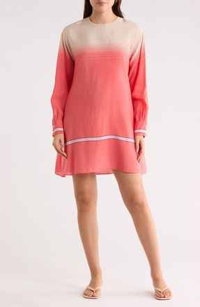 Longchamp Ombr&eacute; Dress in Coral at Nordstrom Rack, Size 4 Us / 36 Fr