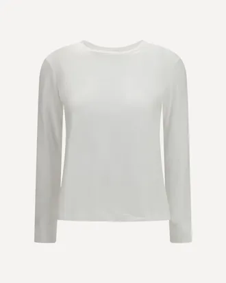 Max Mara Fumetto embroidered logo T-shirt Female XL
