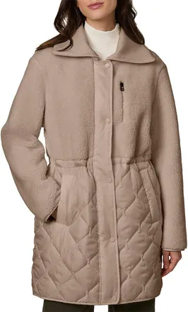 Bernardo Quilted Coat