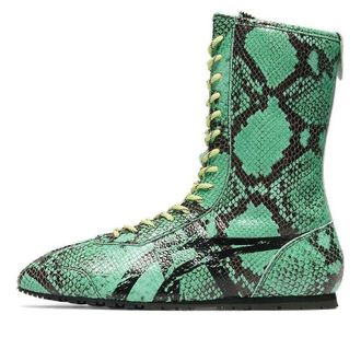 Onitsuka Tiger Mexico 66 Square Boots Snakeskin Kale 1183C849-300