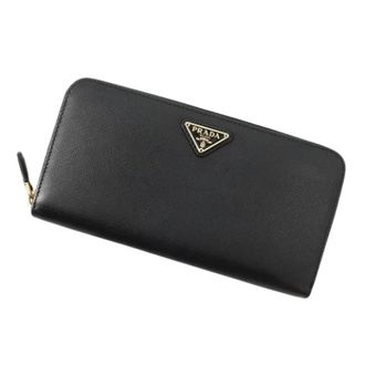 Prada Pre-owned Portafoglio Lungo Vintage (bi-fold) - - Pre-owned - Donna - Nero - ONE SIZE