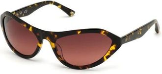 Web Eyewear Sunglasses, female, Brown, Size: ONE SIZE Plastic Sunglasses with UV Protection