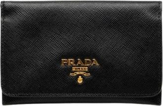 Prada Pre-owned Vintage Saffiano Wallet - - Pre-owned - Donna - Nero - ONE SIZE