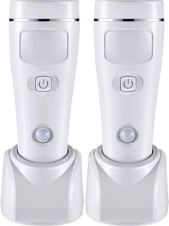 No Brand Luz De Emergencia Led 4 En 1, Recargable Y Enchufable, Luz Nocturna Con Sensor De Movimiento, Activaci&oacute;n Autom&aacute;tica Durante Cortes De Energ&iacute;a, Para El