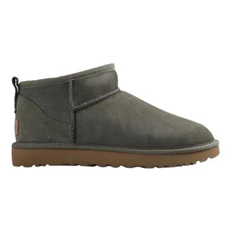 UGG Winter Boots, female, Green, Size: 8 US Classic Ultra Mini Ankle Boots